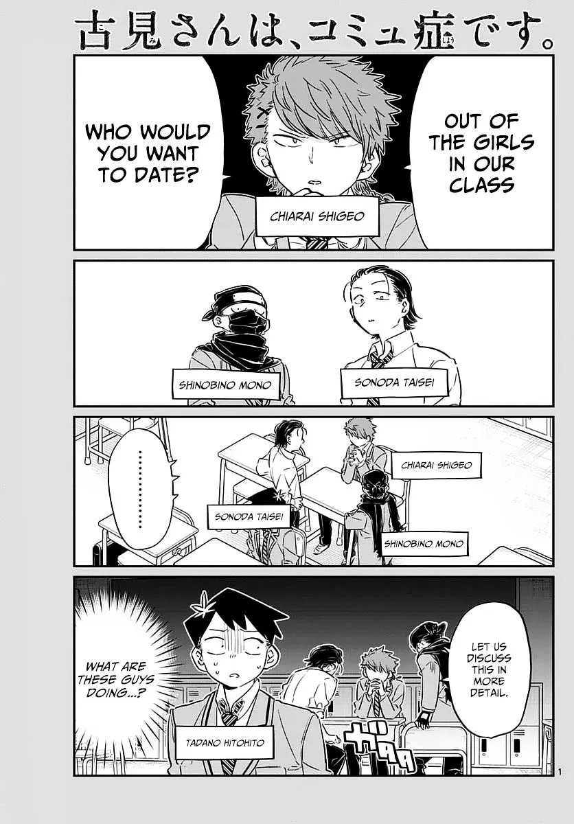 Komi-San Wa Komyushou Desu Mangakakalot X Chapter 75 Page 1