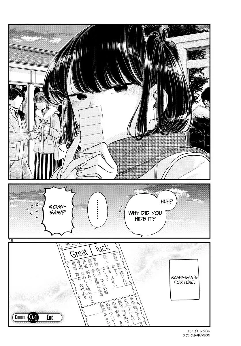 Komi-San Wa Komyushou Desu Mangakakalot X Chapter 94 Page 18