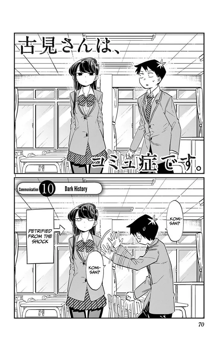 Komi-San Wa Komyushou Desu Mangakakalot X Chapter 10 Page 1