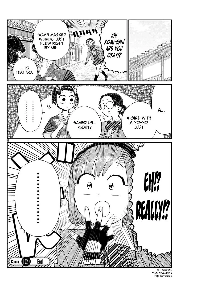 Komi-San Wa Komyushou Desu Mangakakalot X Chapter 109 Page 8