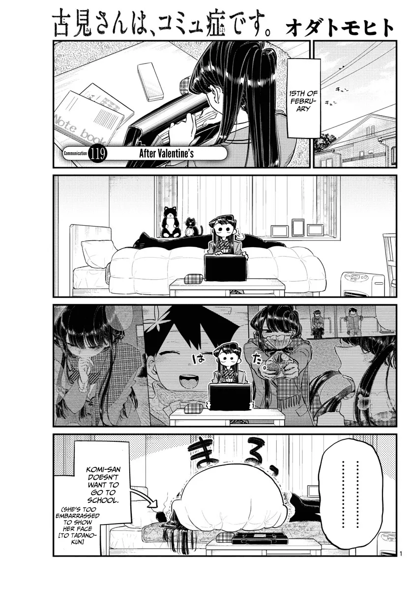 Komi-San Wa Komyushou Desu Mangakakalot X Chapter 119 Page 1