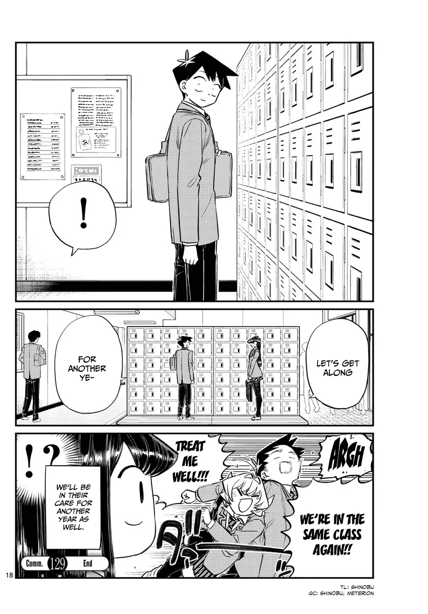 Komi-San Wa Komyushou Desu Mangakakalot X Chapter 129 Page 18