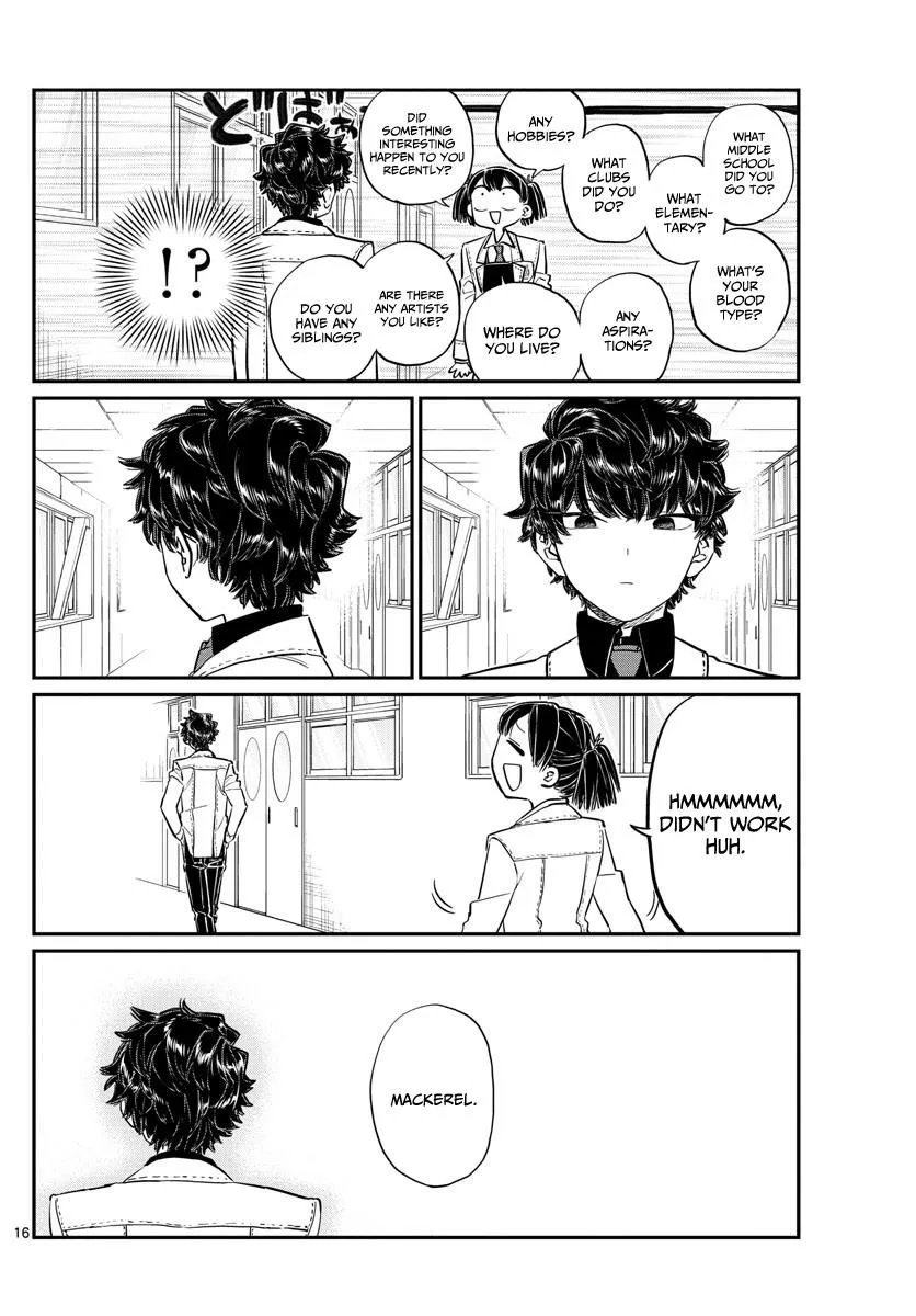 Komi-San Wa Komyushou Desu Mangakakalot X Chapter 133 Page 16