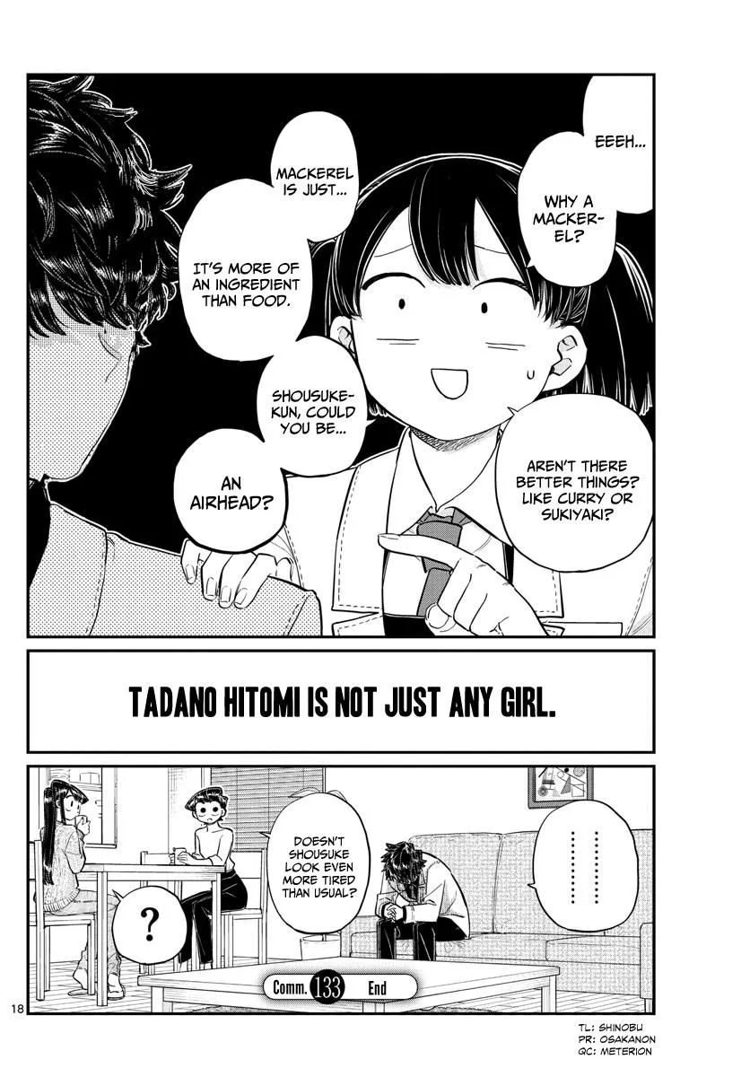 Komi-San Wa Komyushou Desu Mangakakalot X Chapter 133 Page 18