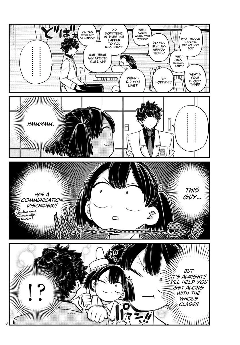 Komi-San Wa Komyushou Desu Mangakakalot X Chapter 133 Page 8