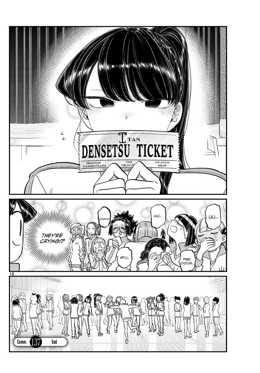 Komi-San Wa Komyushou Desu Mangakakalot X Chapter 137 Page 16