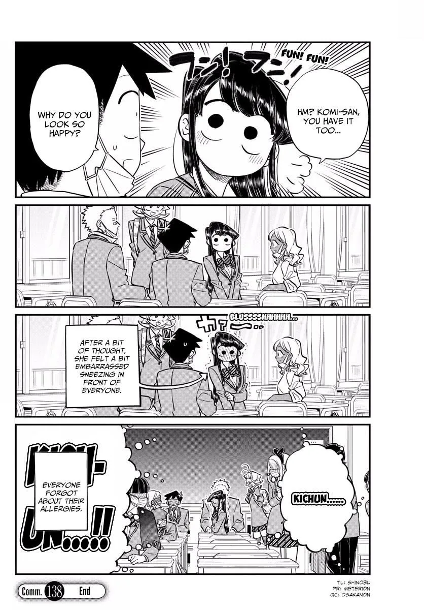 Komi-San Wa Komyushou Desu Mangakakalot X Chapter 138 Page 8