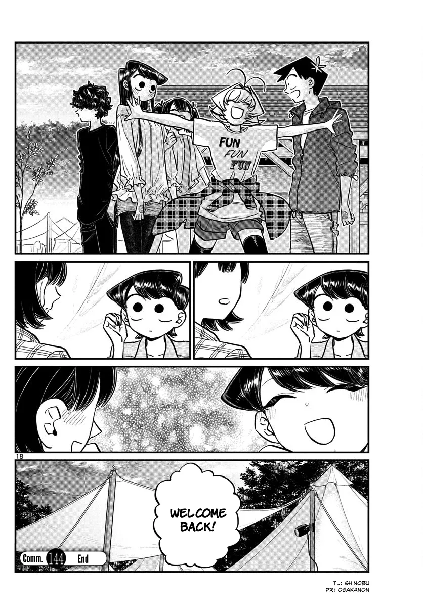 Komi-San Wa Komyushou Desu Mangakakalot X Chapter 144 Page 18