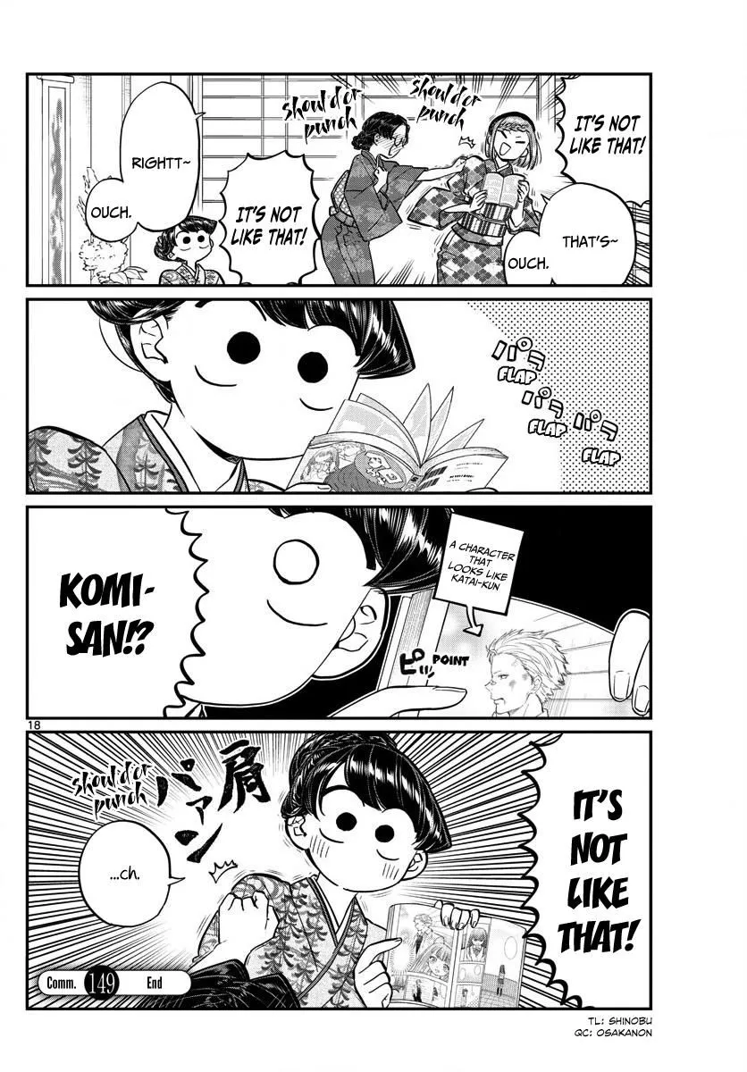 Komi-San Wa Komyushou Desu Mangakakalot X Chapter 149 Page 18