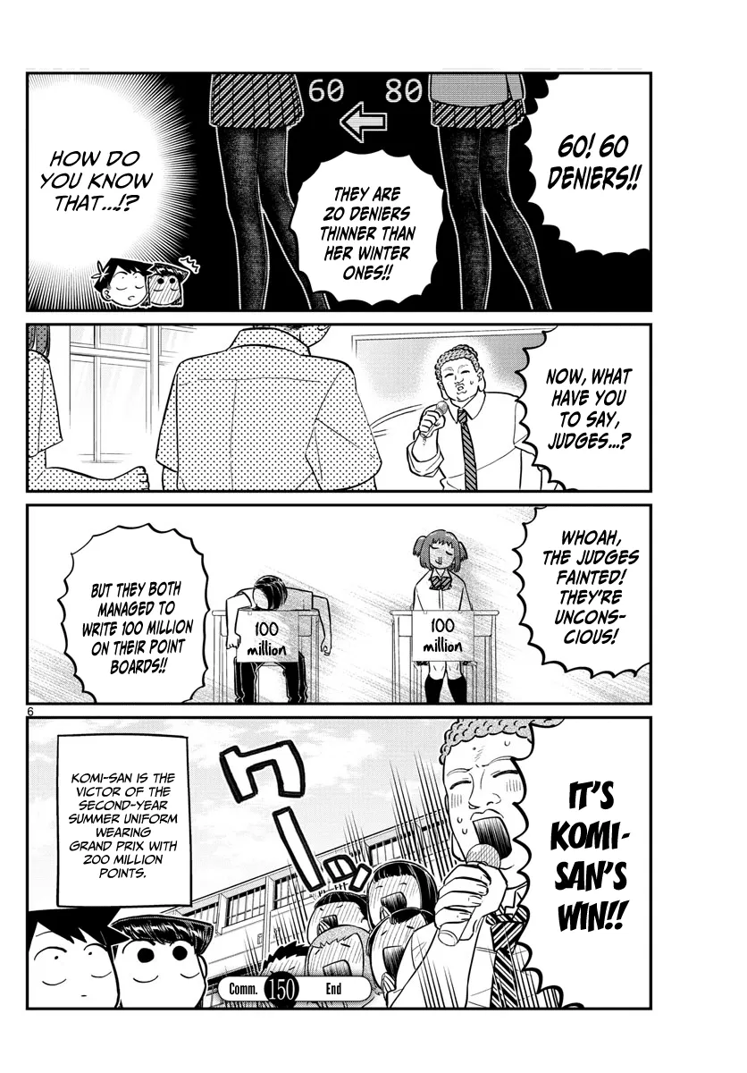 Komi-San Wa Komyushou Desu Mangakakalot X Chapter 150 Page 6