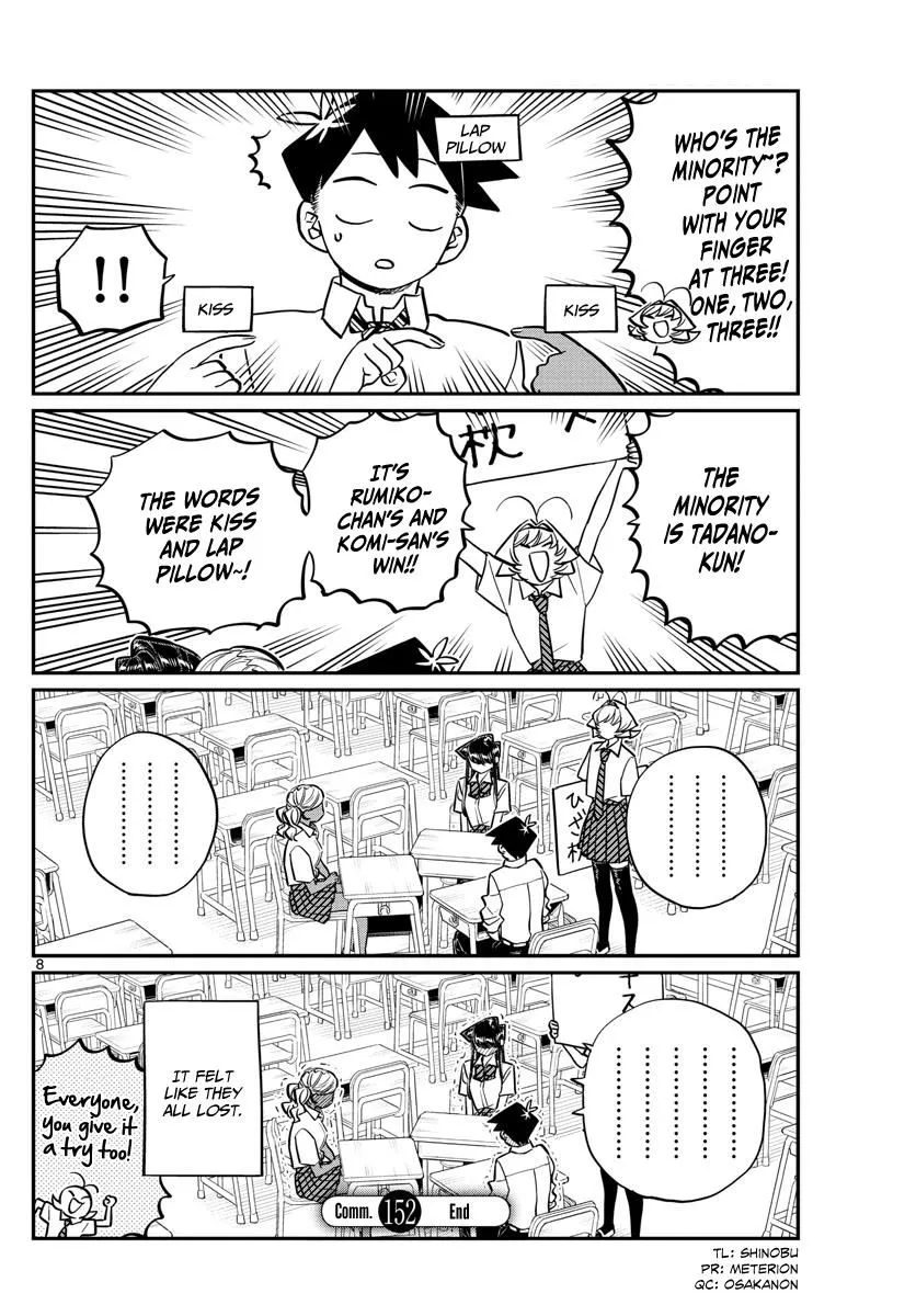 Komi-San Wa Komyushou Desu Mangakakalot X Chapter 152 Page 8