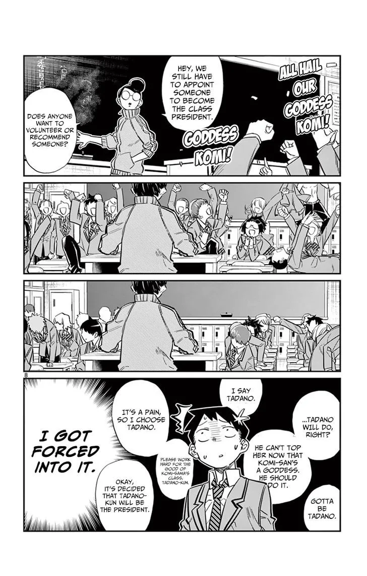 Komi-San Wa Komyushou Desu Mangakakalot X Chapter 17 Page 8