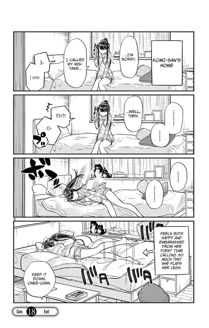 Komi-San Wa Komyushou Desu Mangakakalot X Chapter 18 Page 8