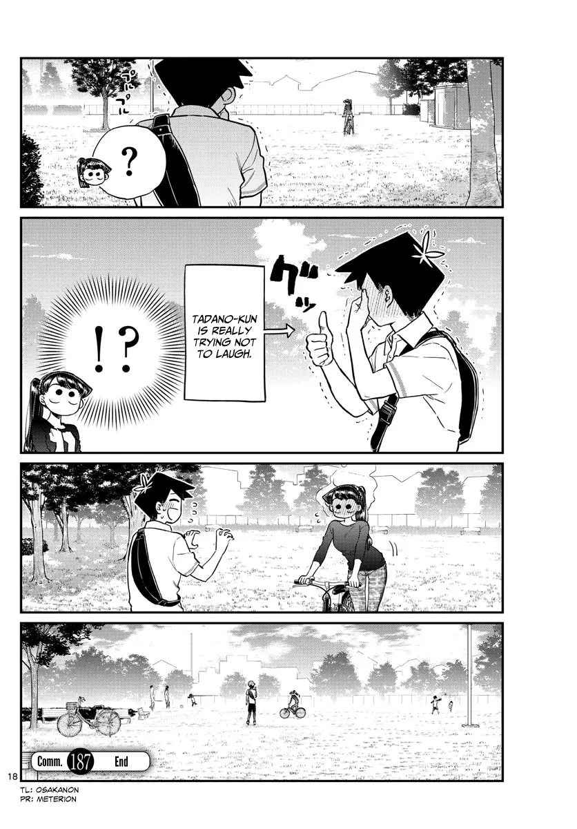 Komi-San Wa Komyushou Desu Mangakakalot X Chapter 187 Page 19