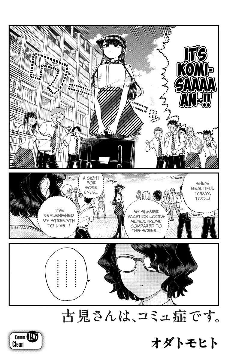 Komi-San Wa Komyushou Desu Mangakakalot X Chapter 196.1 Page 2