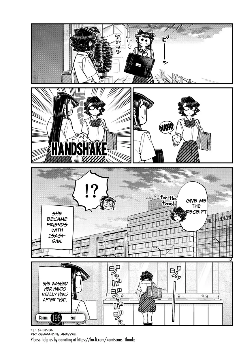 Komi-San Wa Komyushou Desu Mangakakalot X Chapter 196.2 Page 13