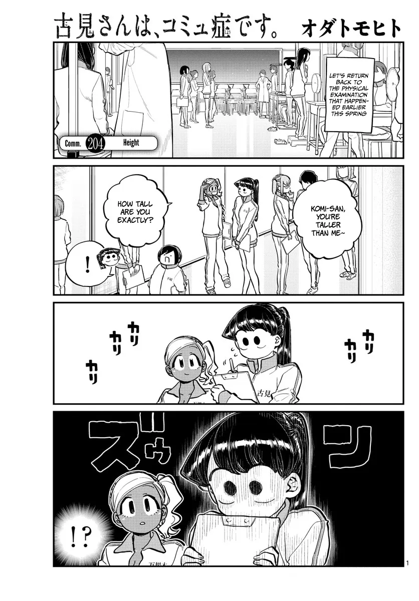 Komi-San Wa Komyushou Desu Mangakakalot X Chapter 204 Page 1