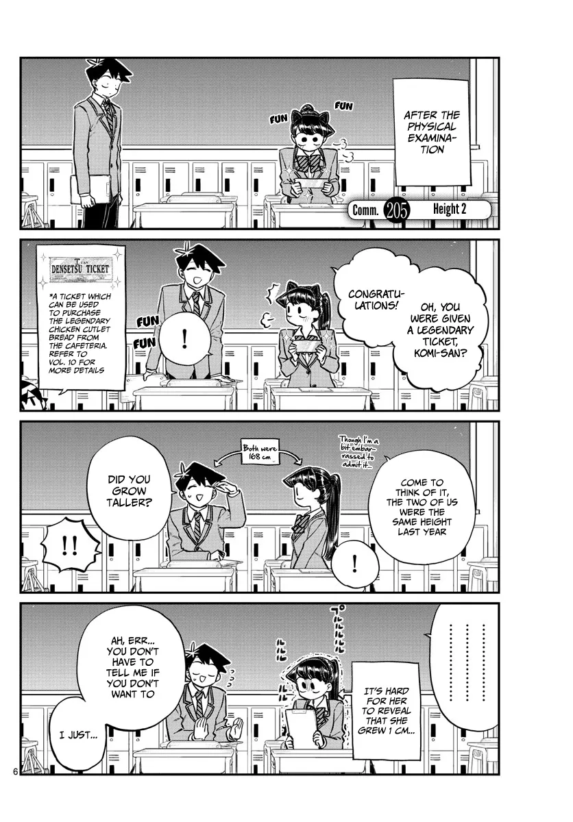 Komi-San Wa Komyushou Desu Mangakakalot X Chapter 205 Page 1