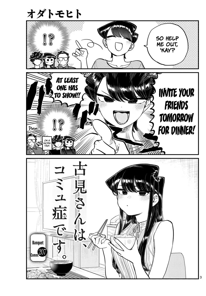 Komi-San Wa Komyushou Desu Mangakakalot X Chapter 207 Page 3