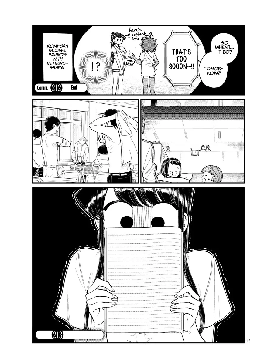 Komi-San Wa Komyushou Desu Mangakakalot X Chapter 212 Page 10