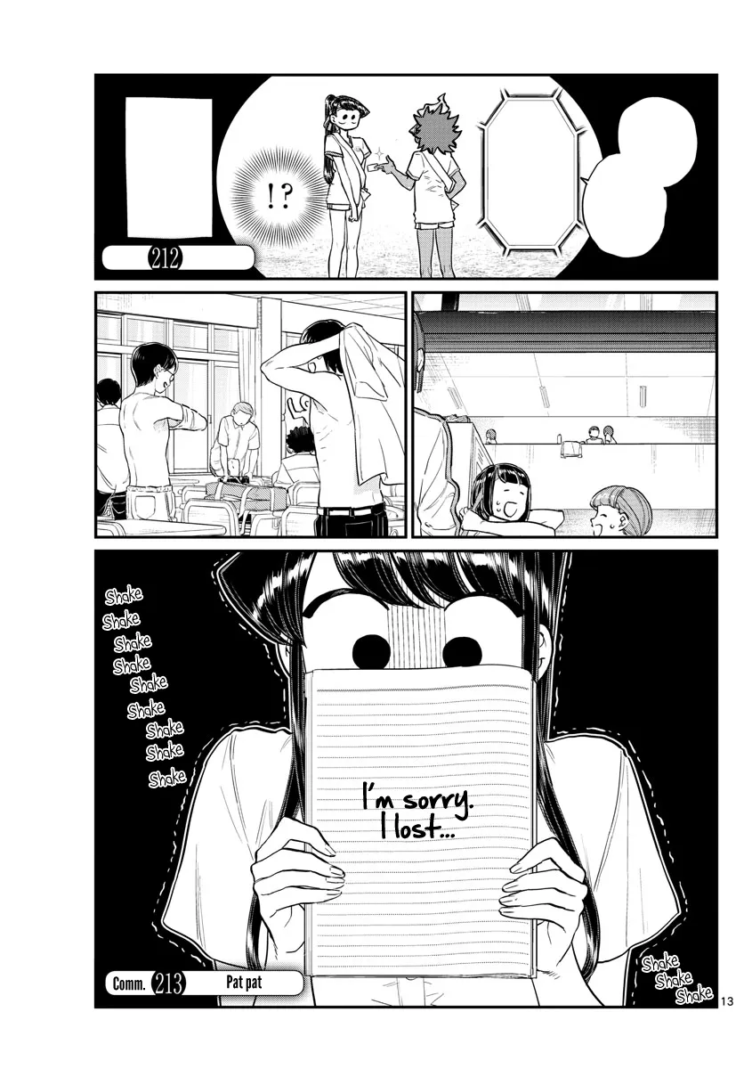 Komi-San Wa Komyushou Desu Mangakakalot X Chapter 213 Page 1