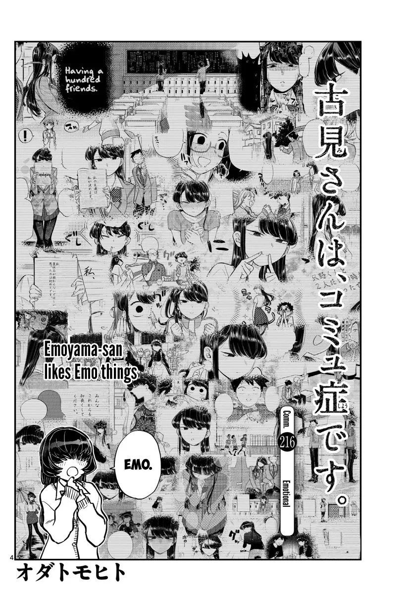 Komi-San Wa Komyushou Desu Mangakakalot X Chapter 216 Page 4