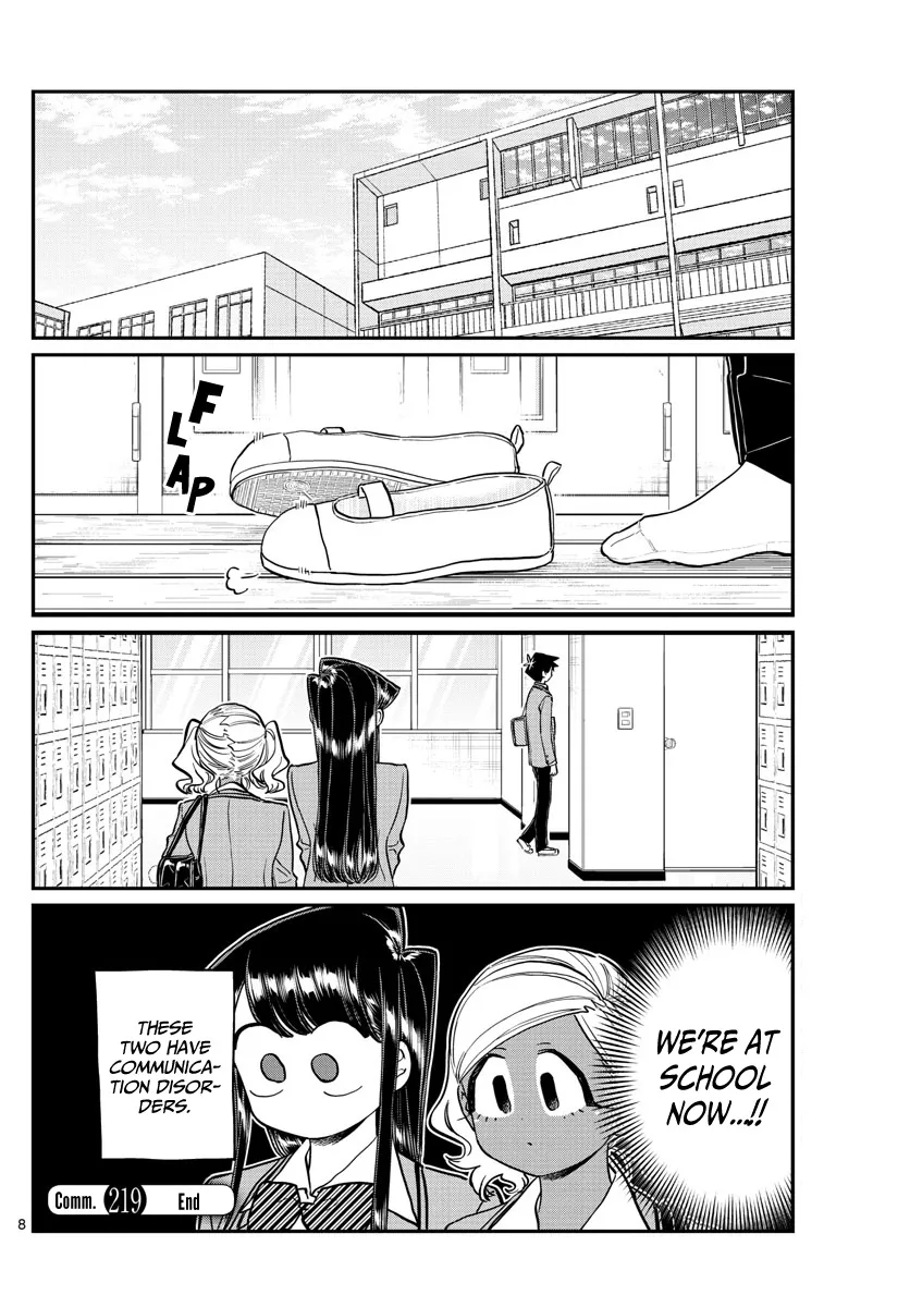 Komi-San Wa Komyushou Desu Mangakakalot X Chapter 219 Page 8