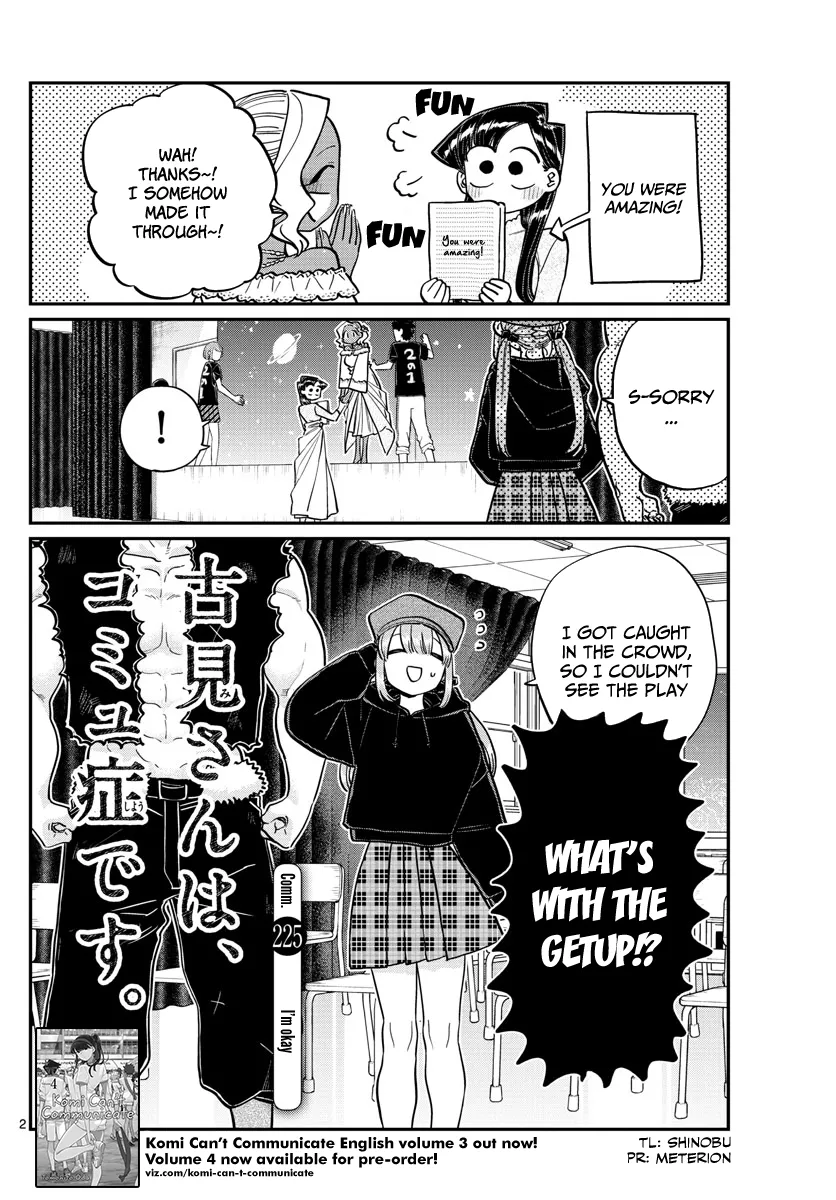 Komi-San Wa Komyushou Desu Mangakakalot X Chapter 225 Page 2