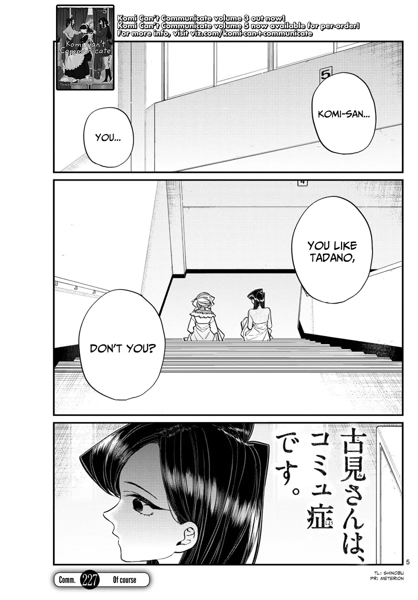 Komi-San Wa Komyushou Desu Mangakakalot X Chapter 227 Page 5