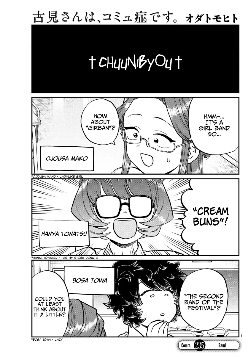 Komi-San Wa Komyushou Desu Mangakakalot X Chapter 235 Page 1