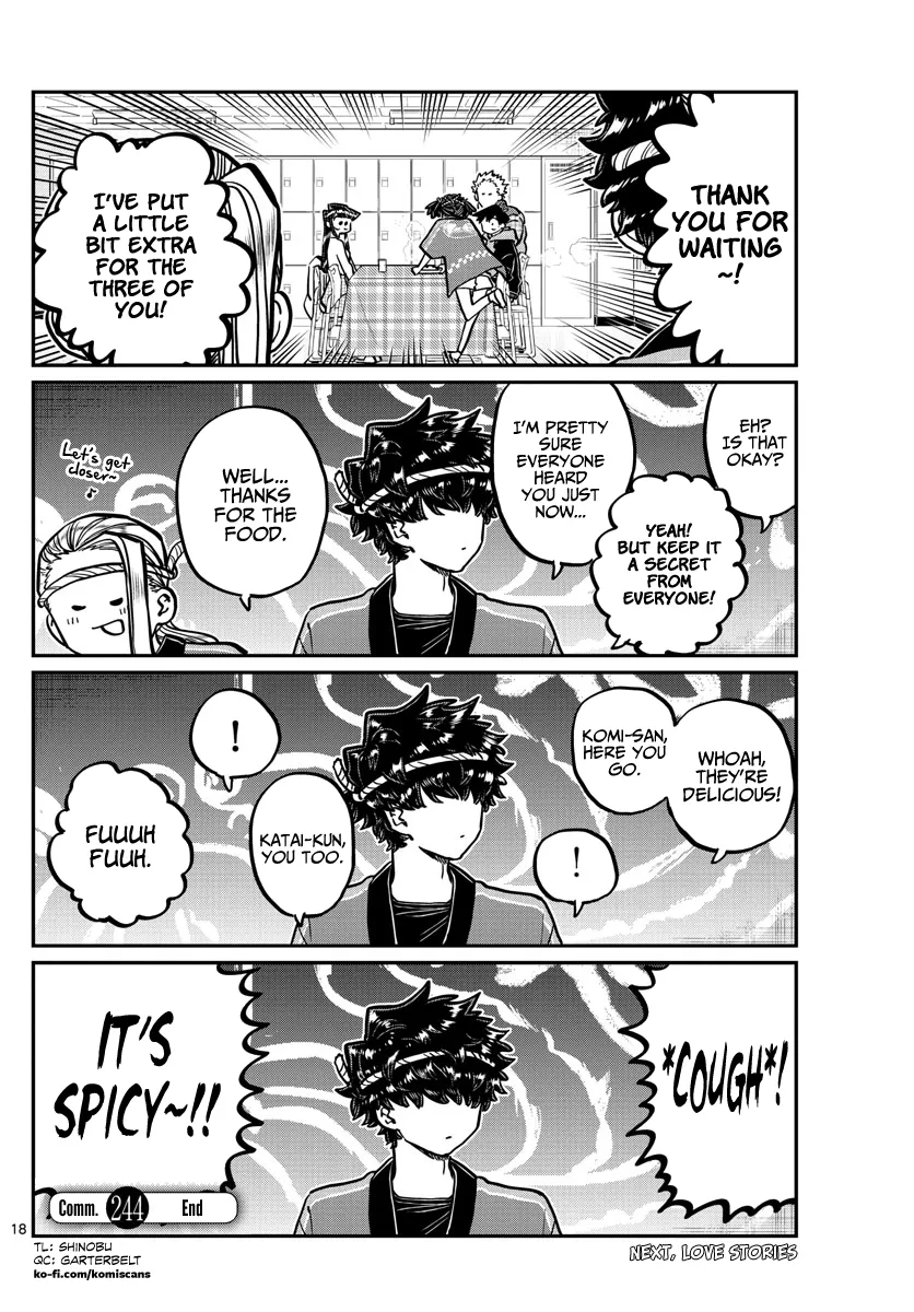 Komi-San Wa Komyushou Desu Mangakakalot X Chapter 244 Page 18