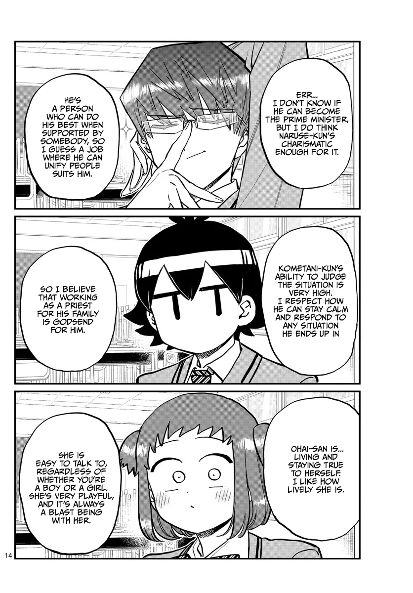 Komi-San Wa Komyushou Desu Mangakakalot X Chapter 256 Page 14