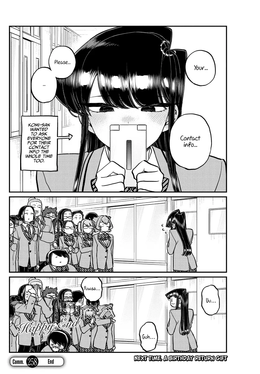 Komi-San Wa Komyushou Desu Mangakakalot X Chapter 258 Page 18