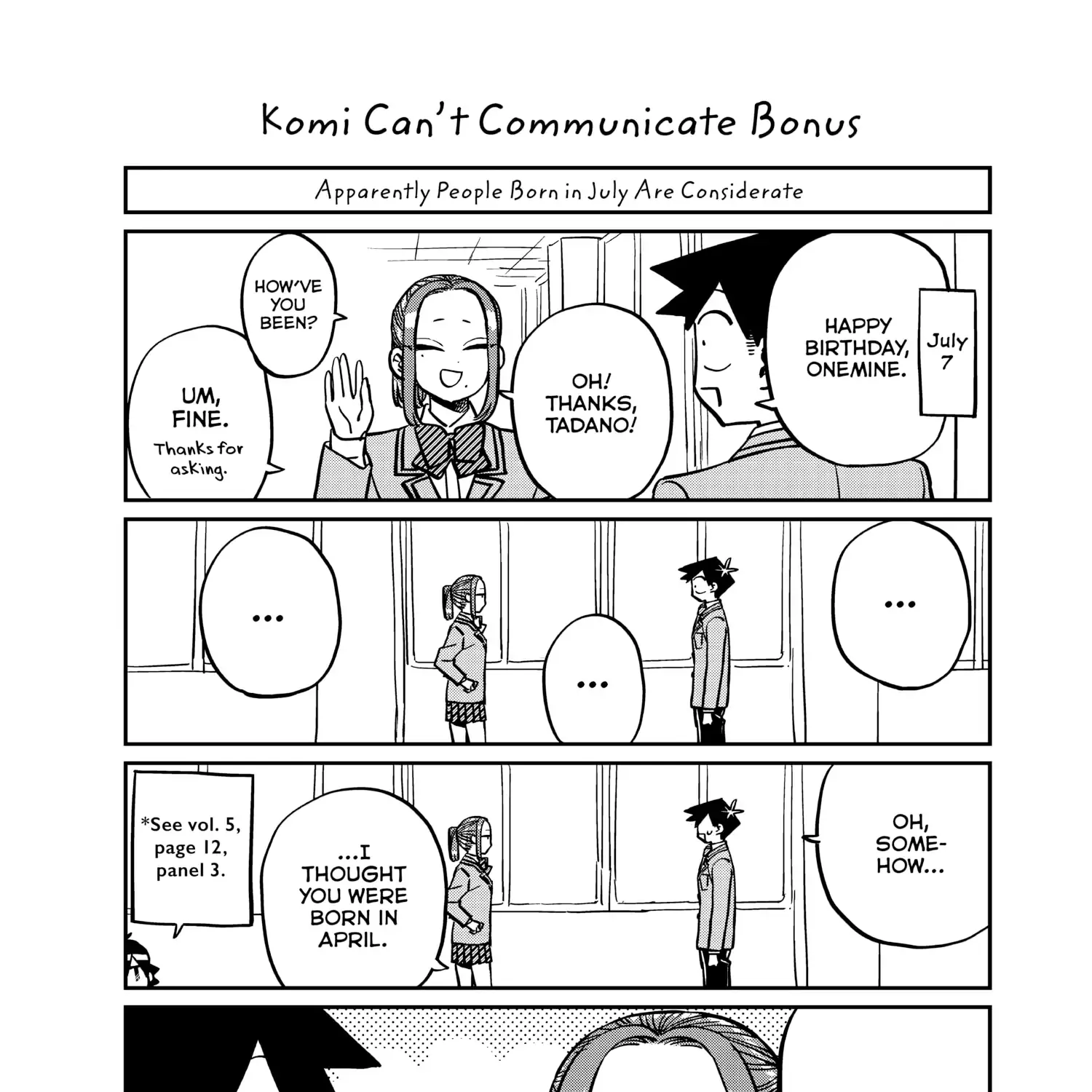 Komi-San Wa Komyushou Desu Mangakakalot X Chapter 269.5 Page 2