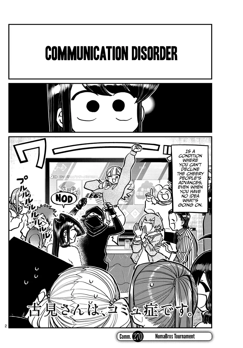 Komi-San Wa Komyushou Desu Mangakakalot X Chapter 270 Page 2