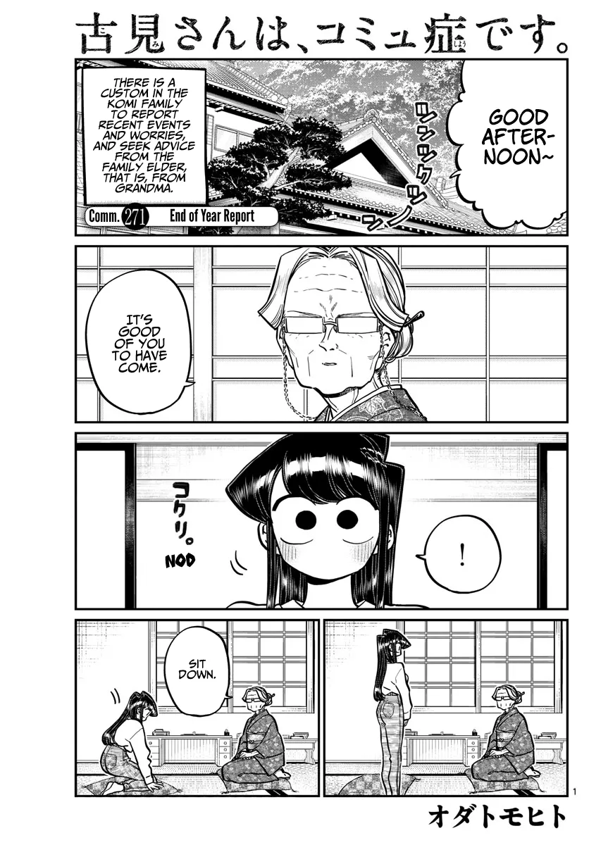 Komi-San Wa Komyushou Desu Mangakakalot X Chapter 271 Page 1