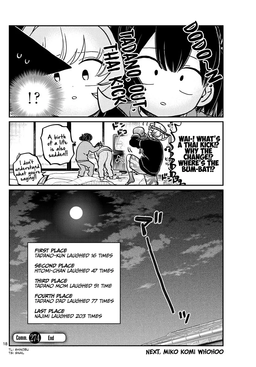 Komi-San Wa Komyushou Desu Mangakakalot X Chapter 274 Page 18