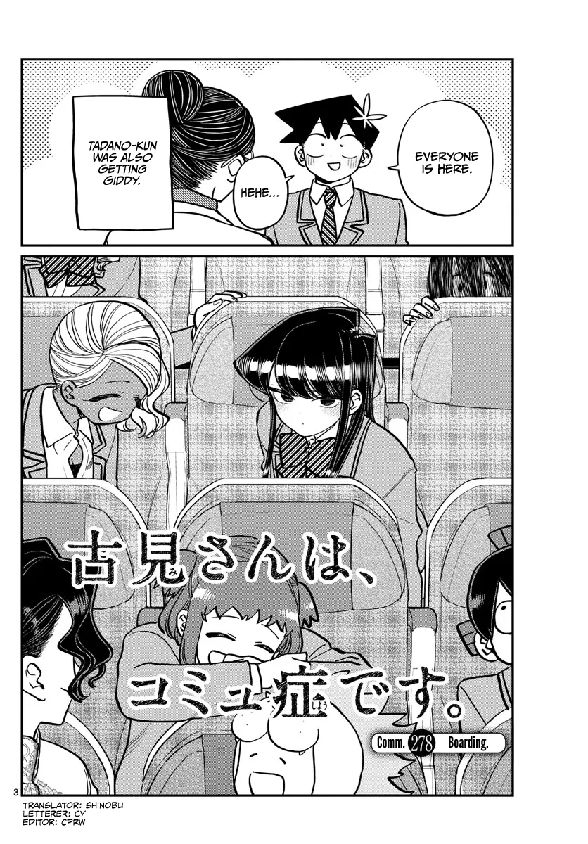 Komi-San Wa Komyushou Desu Mangakakalot X Chapter 278 Page 3