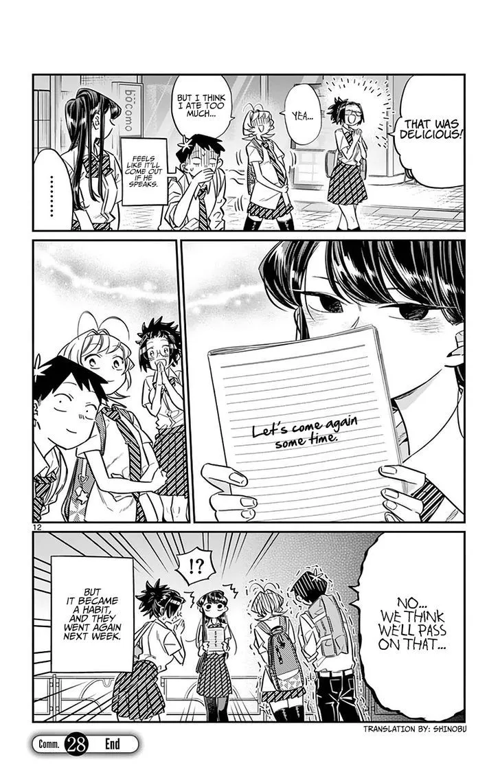 Komi-San Wa Komyushou Desu Mangakakalot X Chapter 28 Page 12