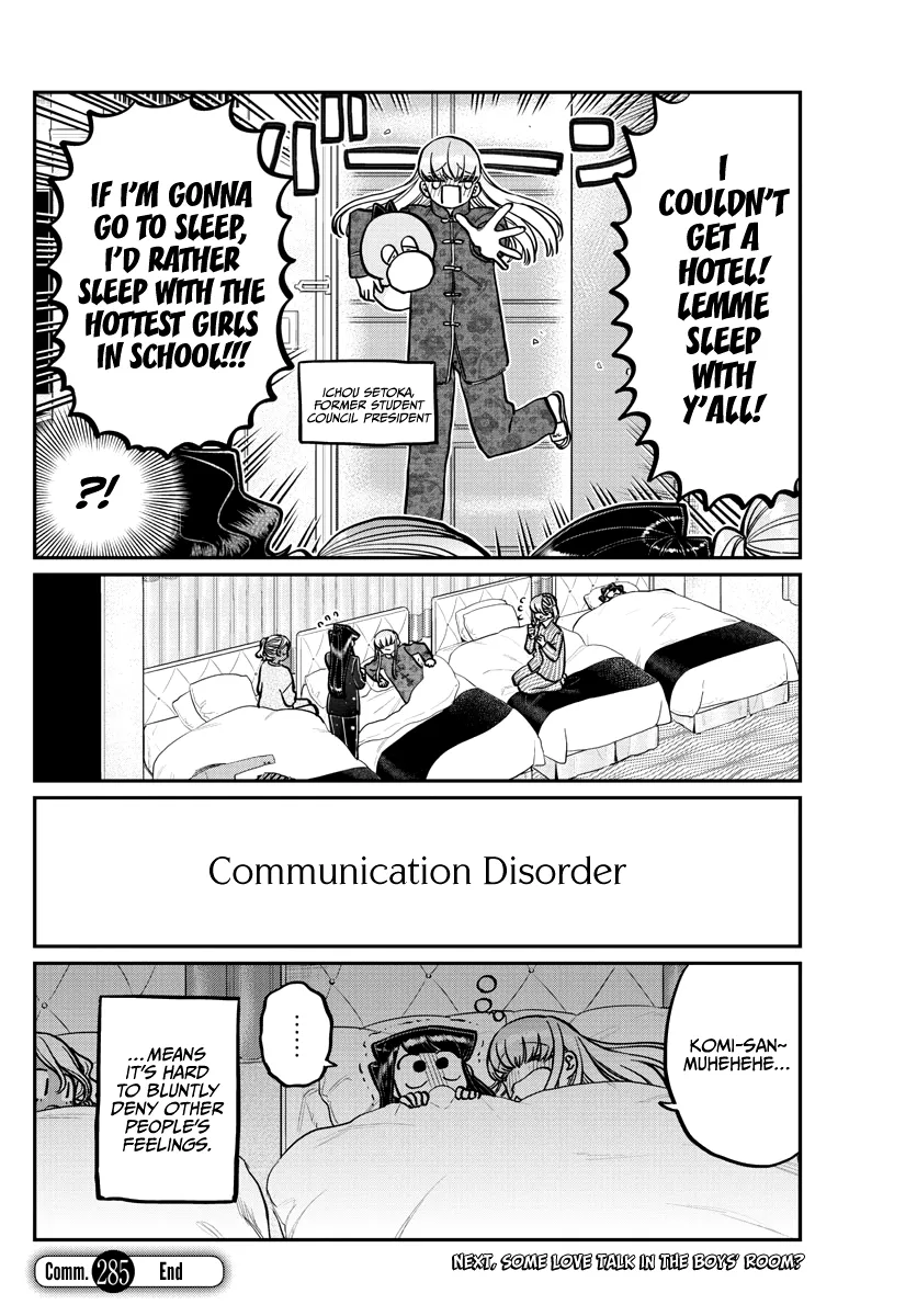 Komi-San Wa Komyushou Desu Mangakakalot X Chapter 285 Page 18