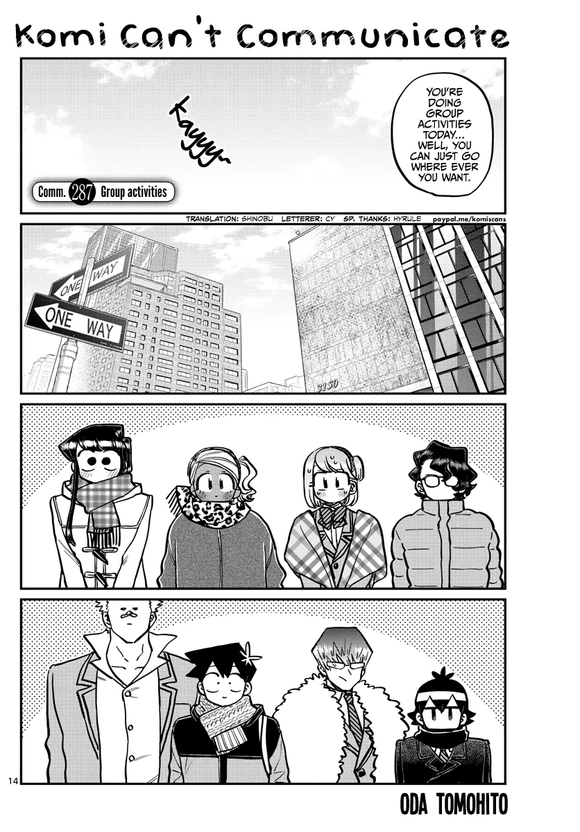 Komi-San Wa Komyushou Desu Mangakakalot X Chapter 287 Page 1