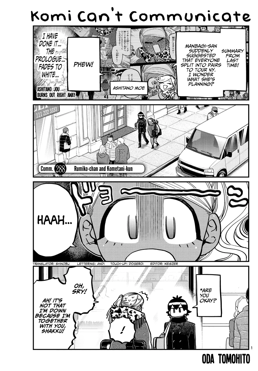 Komi-San Wa Komyushou Desu Mangakakalot X Chapter 288 Page 1