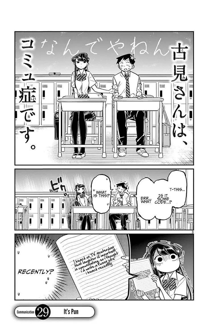 Komi-San Wa Komyushou Desu Mangakakalot X Chapter 29 Page 3