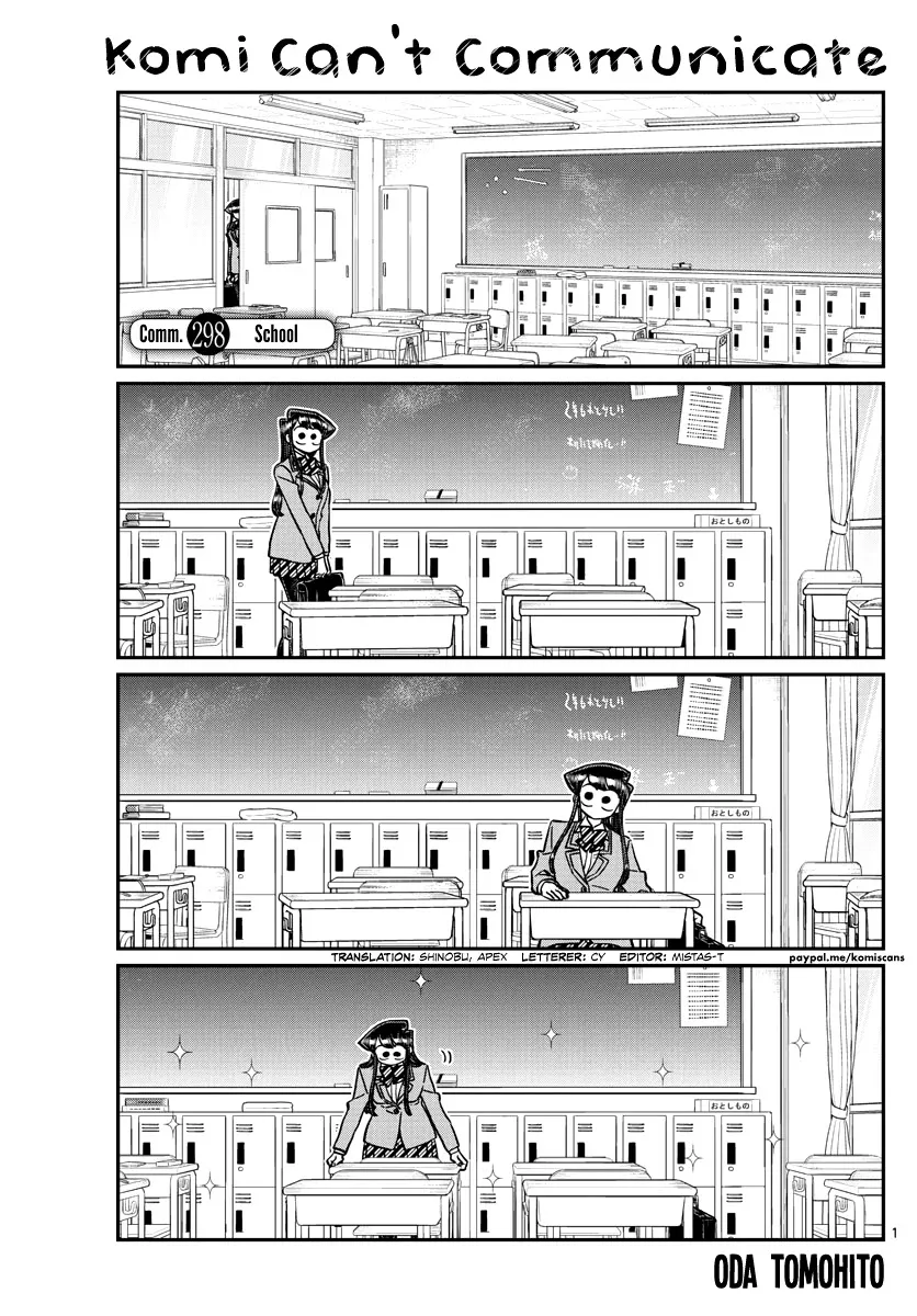 Komi-San Wa Komyushou Desu Mangakakalot X Chapter 298 Page 1