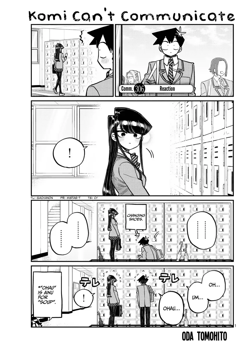 Komi-San Wa Komyushou Desu Mangakakalot X Chapter 306 Page 1