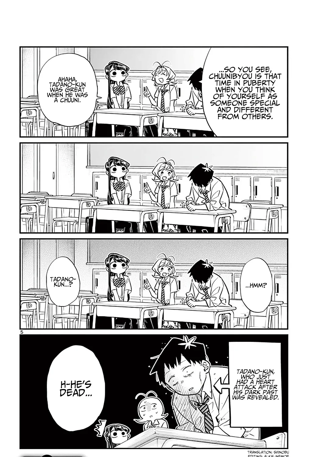 Komi-San Wa Komyushou Desu Mangakakalot X Chapter 32 Page 9