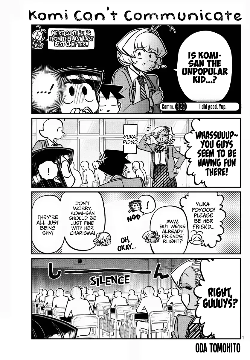 Komi-San Wa Komyushou Desu Mangakakalot X Chapter 329 Page 1