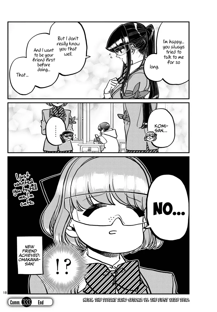 Komi-San Wa Komyushou Desu Mangakakalot X Chapter 333 Page 18