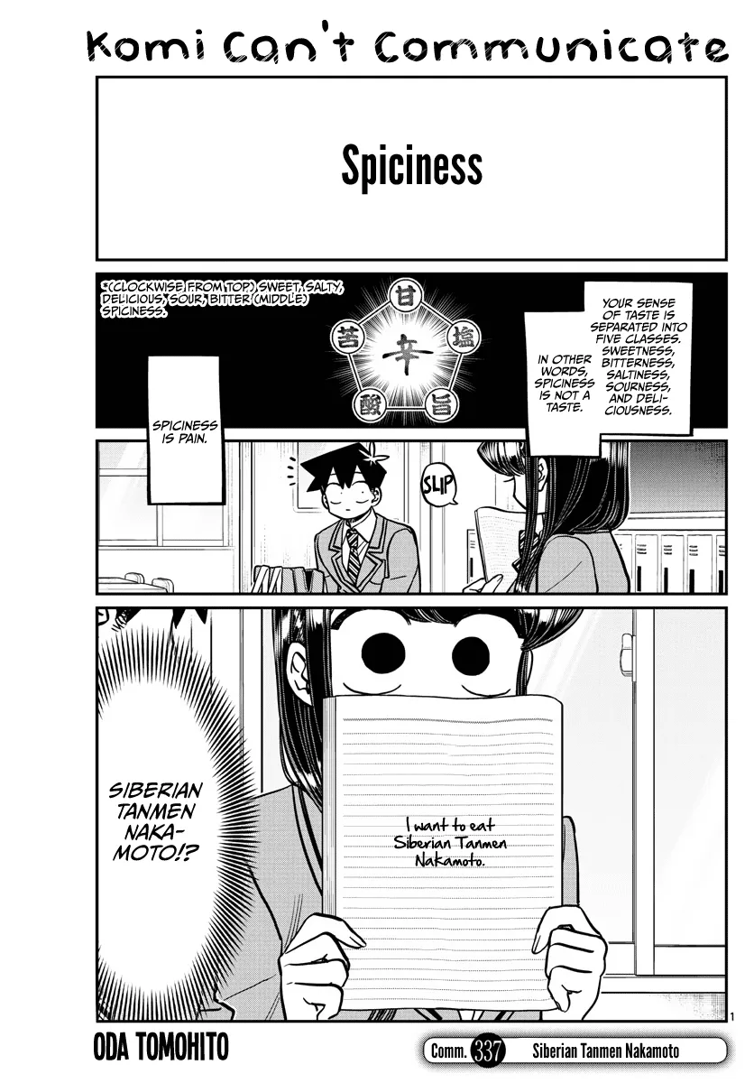 Komi-San Wa Komyushou Desu Mangakakalot X Chapter 337 Page 1