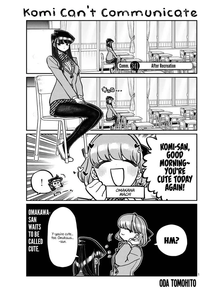 Komi-San Wa Komyushou Desu Mangakakalot X Chapter 341 Page 1